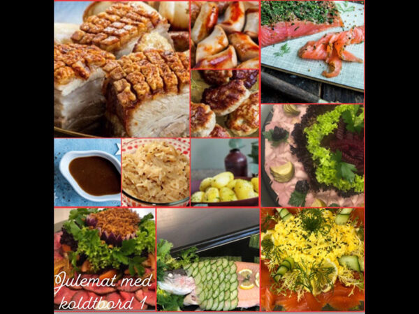 Meny 1 - Julemat med koldtbord